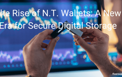 Illustration depicting the emergence of N.T. wallets, symbolizing a new era in secure digital storage solutions