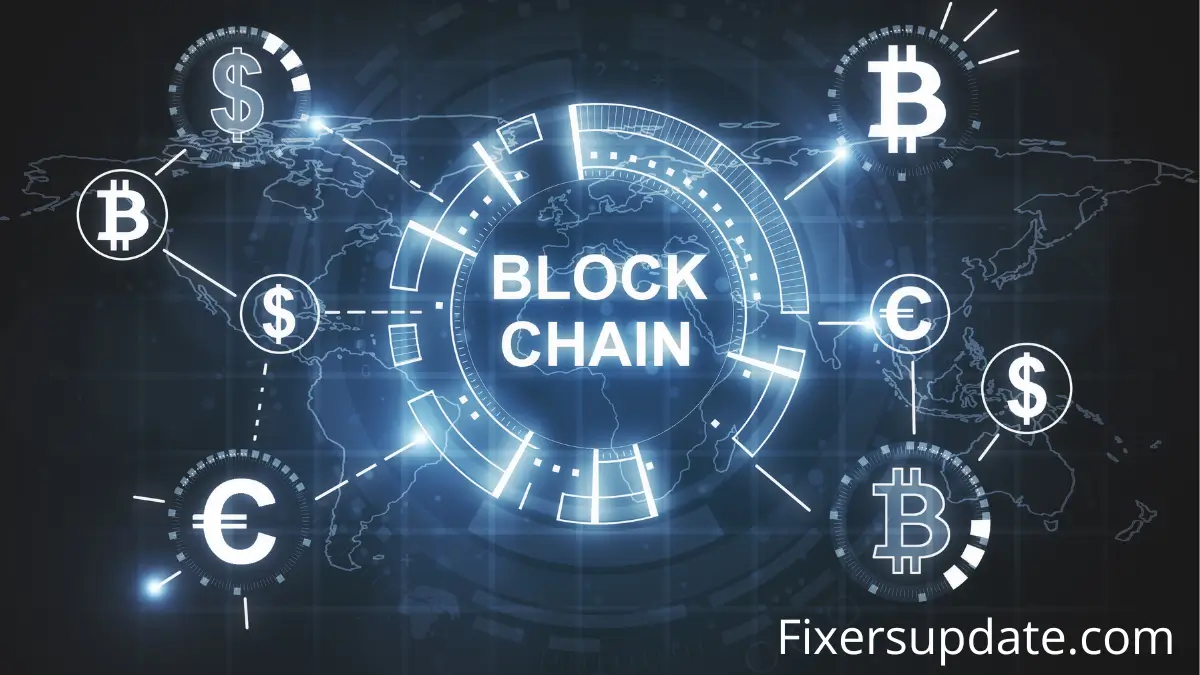 Visual depiction of blockchain technology, highlighting its transformative role in shaping the future of business.